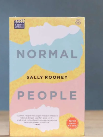 Novel Normal People Dari Penulis Muda Sally Rooney